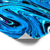 Abstracte kleurstudie 348, poster (Hoek)