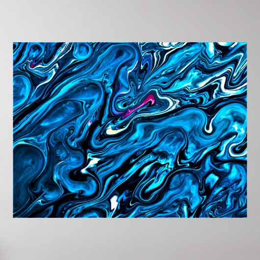 Abstracte kleurstudie 352, poster (Voorkant)