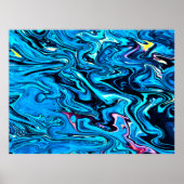 Abstracte kleurstudie 353, poster (Voorkant)