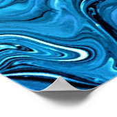 Abstracte kleurstudie 355, poster (Hoek)