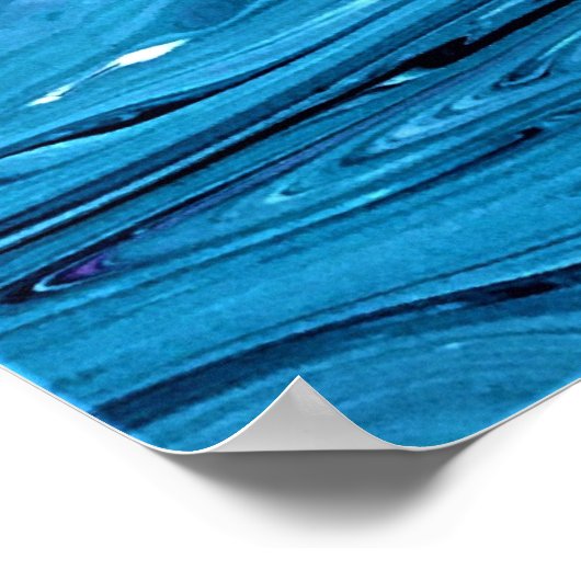 Abstracte kleurstudie 357, poster (Hoek)