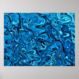 Abstracte kleurstudie 360, poster