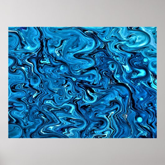 Abstracte kleurstudie 360, poster (Voorkant)