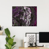 Abstracte kleurstudie 375, poster (Thuiskantoor)