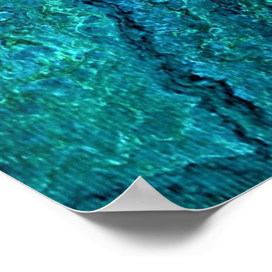 Abstracte kleurstudie 37, poster (Hoek)