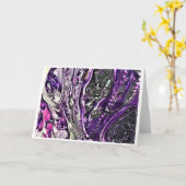 Abstracte Kleurstudie 388, kaart (Gele Bloem)