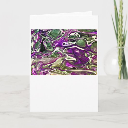 Abstracte Kleurstudie 394, kaart (Voorkant)
