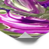 Abstracte kleurstudie 394, poster (Hoek)