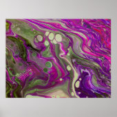 Abstracte kleurstudie 402; poster (Voorkant)