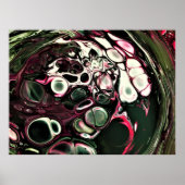 Abstracte kleurstudie 428, poster (Voorkant)