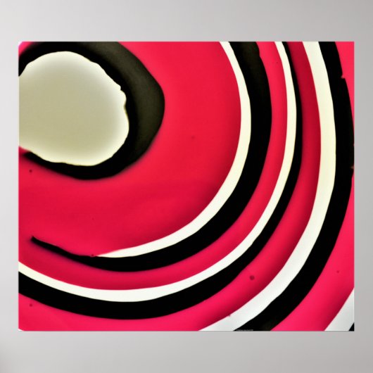 Abstracte kleurstudie 429, poster (Voorkant)