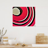 Abstracte kleurstudie 429, poster (Keuken)