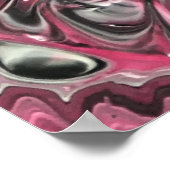 Abstracte kleurstudie 432, poster (Hoek)