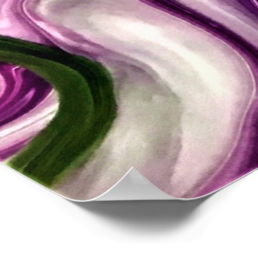 Abstracte kleurstudie 440, poster (Hoek)