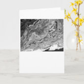 Abstracte kleurstudie 442 / Noir, Kaart (Gele Bloem)