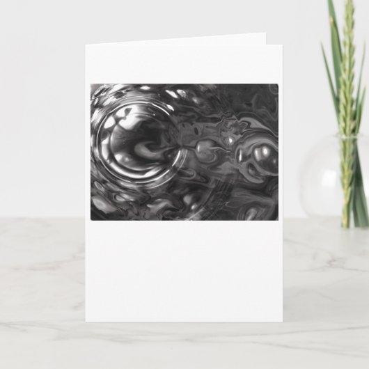 Abstracte kleurstudie 443 / Noir, Kaart (Voorkant)