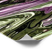 Abstracte kleurstudie 448, poster (Hoek)