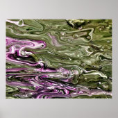 Abstracte kleurstudie 448, poster (Voorkant)