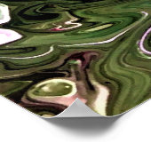 Abstracte kleurstudie 449, poster (Hoek)