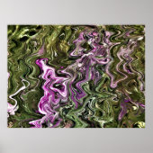 Abstracte kleurstudie 449, poster (Voorkant)