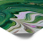 Abstracte kleurstudie 458, poster (Hoek)