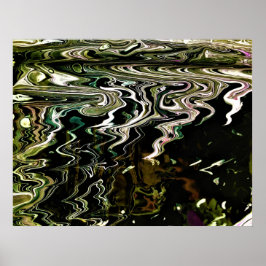 Abstracte kleurstudie 464, poster