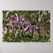 Abstracte kleurstudie 466, poster (Voorkant)