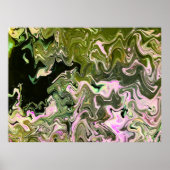 Abstracte kleurstudie 470, Poster (Voorkant)
