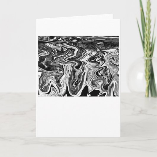 Abstracte kleurstudie 481 / Noir, Kaart (Voorkant)