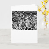 Abstracte kleurstudie 481 / Noir, Kaart (Gele Bloem)