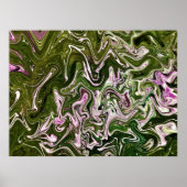 Abstracte kleurstudie 485, poster (Voorkant)