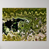 Abstracte kleurstudie 495, poster (Voorkant)