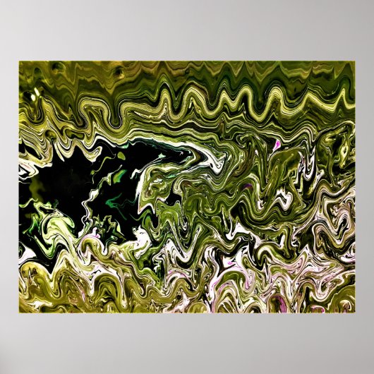 Abstracte kleurstudie 495, poster (Voorkant)