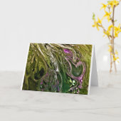 Abstracte Kleurstudie 500, kaart (Gele Bloem)