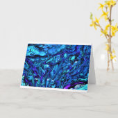 Abstracte Kleurstudie 505, kaart (Gele Bloem)