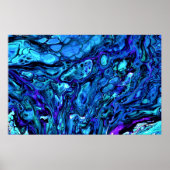 Abstracte kleurstudie 505, poster (Voorkant)