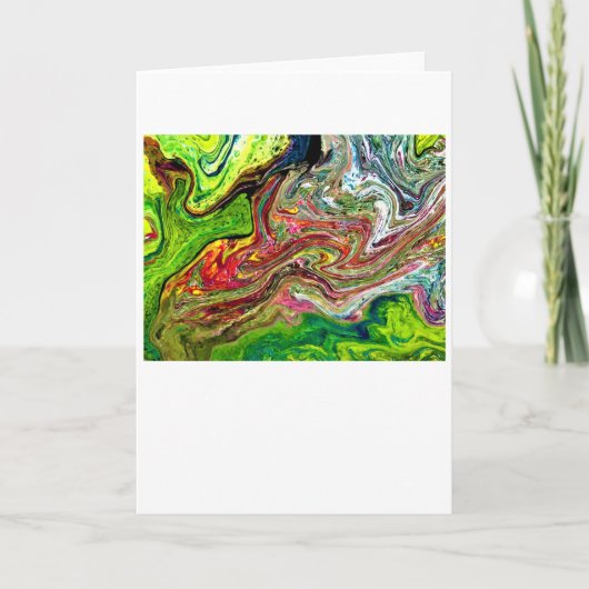 Abstracte kleurstudie 52, Kaart (Voorkant)