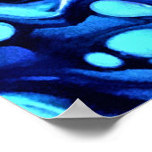 Abstracte kleurstudie 65, poster (Hoek)