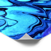 Abstracte kleurstudie 67, poster (Hoek)