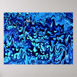 Abstracte kleurstudie 67, poster