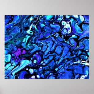 Abstracte Kleurstudie 71, Poster