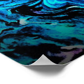 Abstracte kleurstudie 72; poster (Hoek)