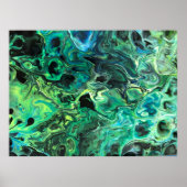 Abstracte kleurstudie 82; poster (Voorkant)