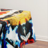 Abstracte kleurtextuur tafelkleed (Voorbeeld)