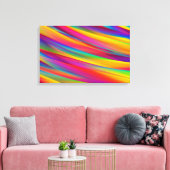 Abstracte kleurverloop canvas afdruk (Insitu (Woonkamer))