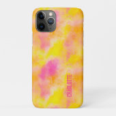 Abstracte Kleurverloop Lichtgevende Vreugde Naam t Case-Mate iPhone Case (Achterkant)