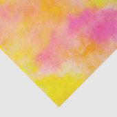 Abstracte kleurverloop Lichtgevende vreugde Tissuepapier (Detail)