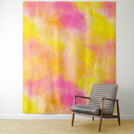 Abstracte kleurverloop Lichtgevende vreugde Wandkleed (In situ)