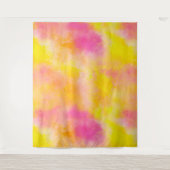 Abstracte kleurverloop Lichtgevende vreugde Wandkleed (Voorkant)