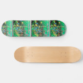 ABSTRACTE KLOK SKATEBOARD (Horizontaal)